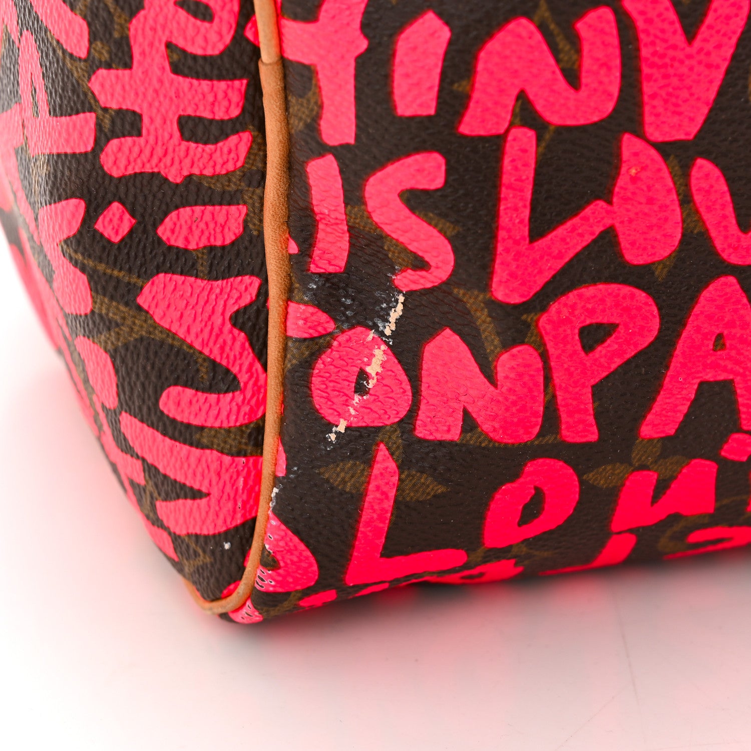 Louis Vuitton Monogram Graffiti Speedy 30 Fuchsia 13 of 14