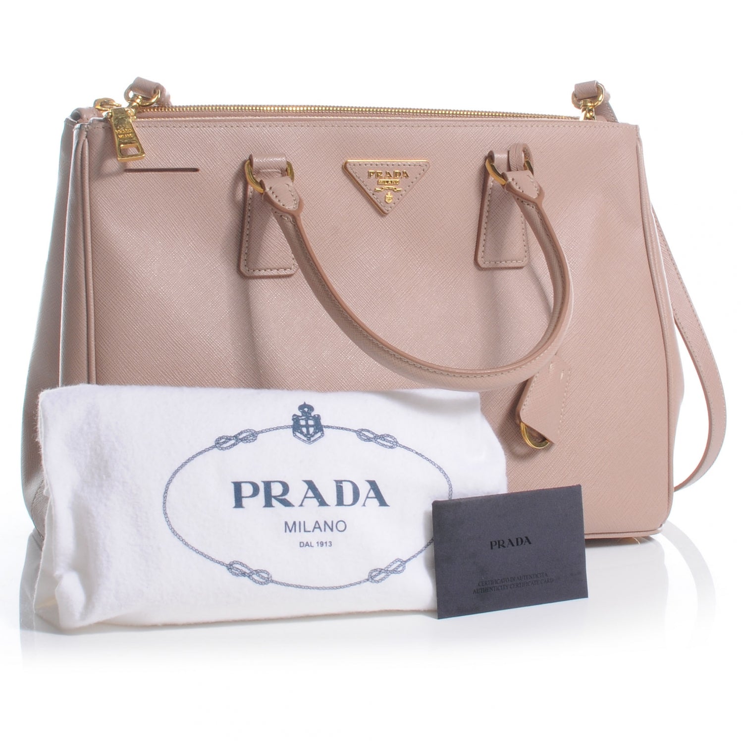 Prada Saffiano Lux Tote Cammeo 6 of 10