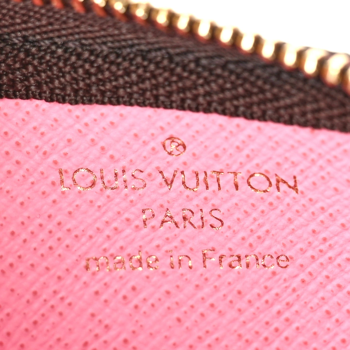 Monogram 2022 Christmas Animation Paris Key Pouch Pink