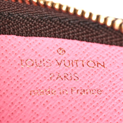Louis Vuitton Monogram 2022 Christmas Animation Paris Key Pouch Pink 6 of 9