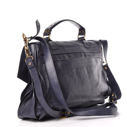 Proenza Schouler Lambskin PS1 Extra Large Satchel Midnight 3 of 22
