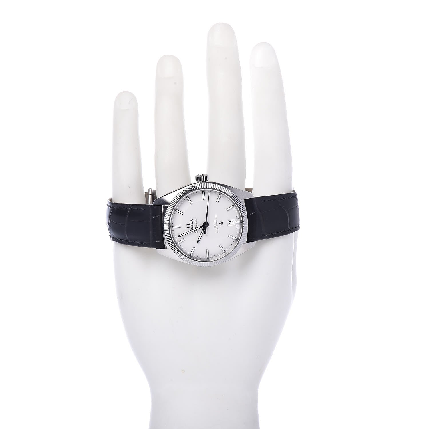Omega Stainless Steel Alligator 39mm Constellation Globemaster Co-Axial Master Chronometer Automatic Watch 130.33.39.21.02.001 2 of 7