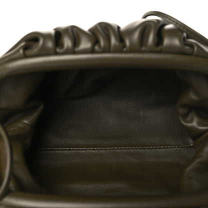 Bottega Veneta Butter Calfskin The Mini Pouch Kaki Fondente 5 of 9