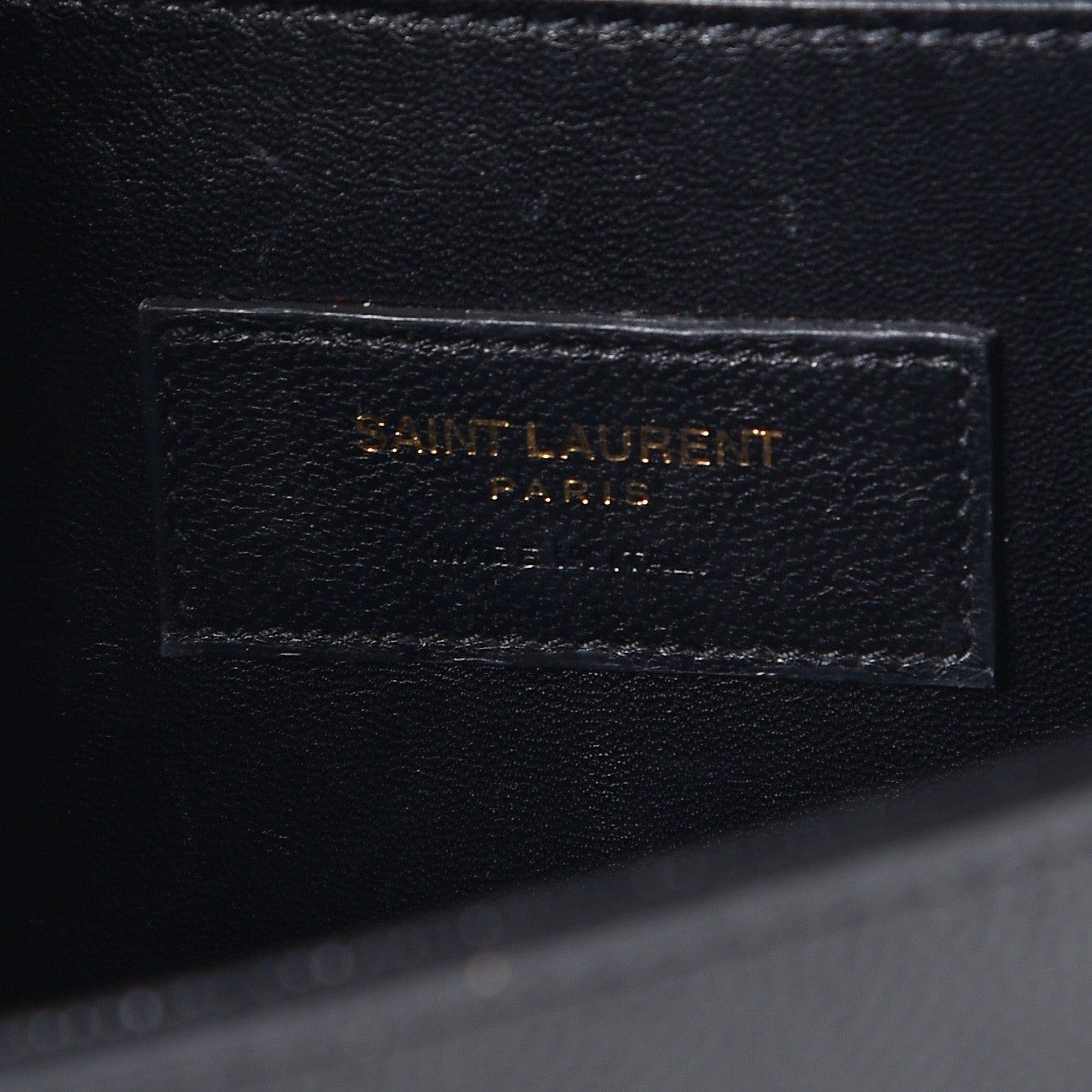 Saint Laurent Grain De Poudre Medium Classic Monogram Kate Satchel Black 7 of 11