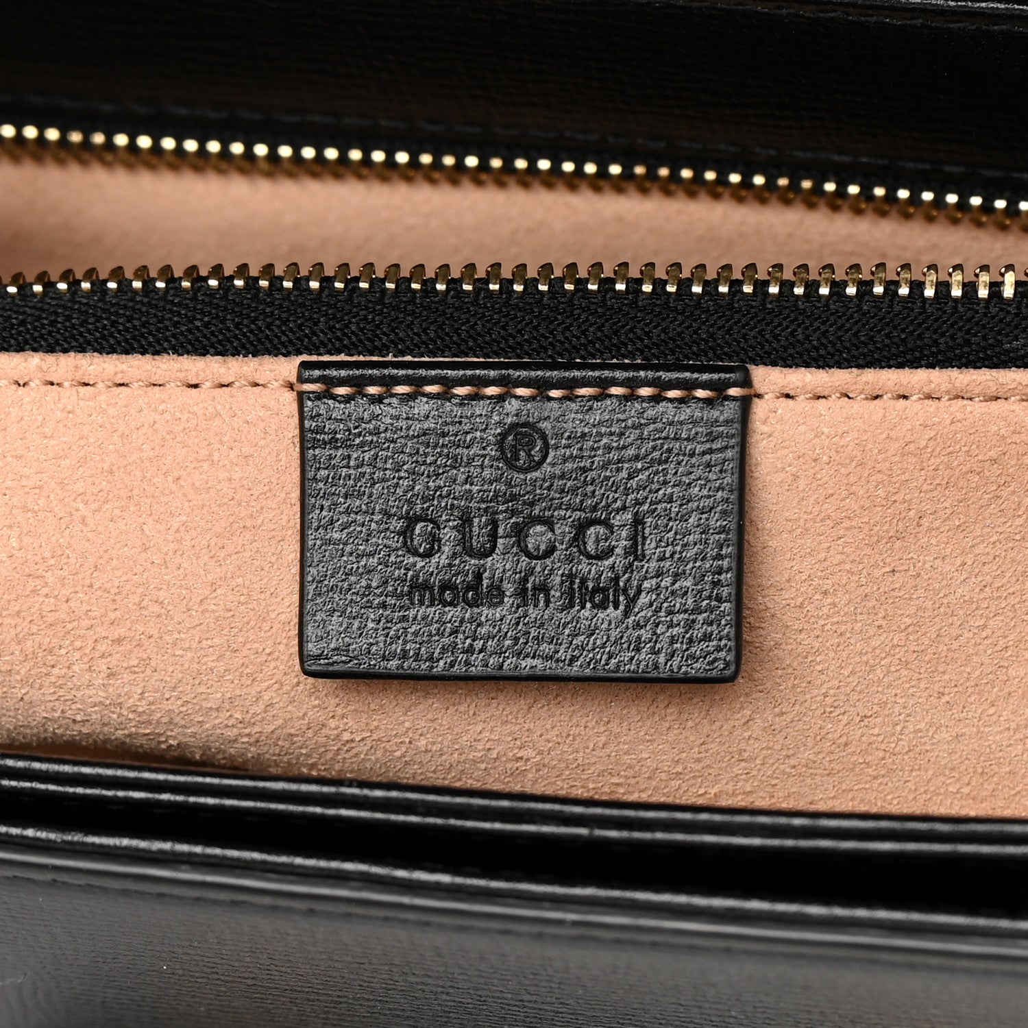 Gucci Azalea Calfskin Horsebit 1955 Shoulder Bag Black 6 of 13