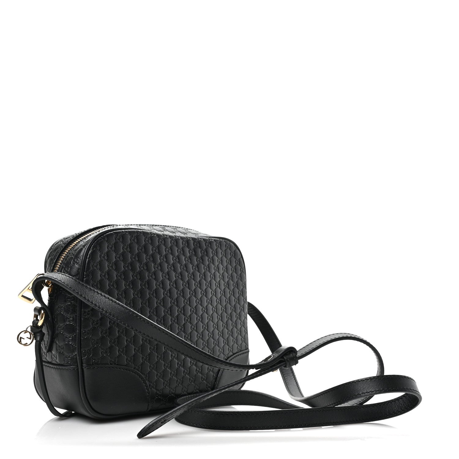Gucci Microguccissima Mini Bree Messenger Bag Black 3 of 9