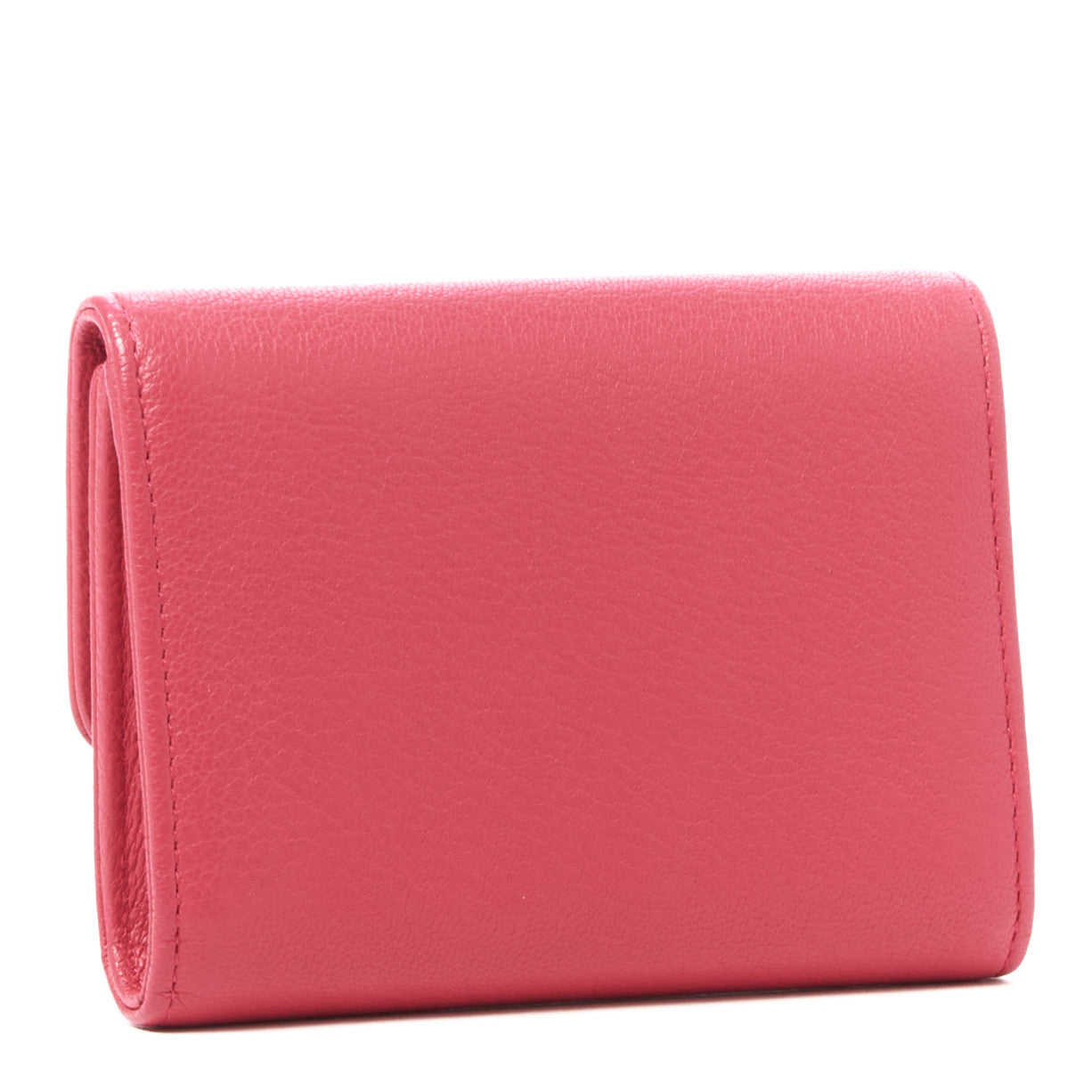 Chanel Calfskin Timeless CC Card Holder Wallet Pink 2 of 9