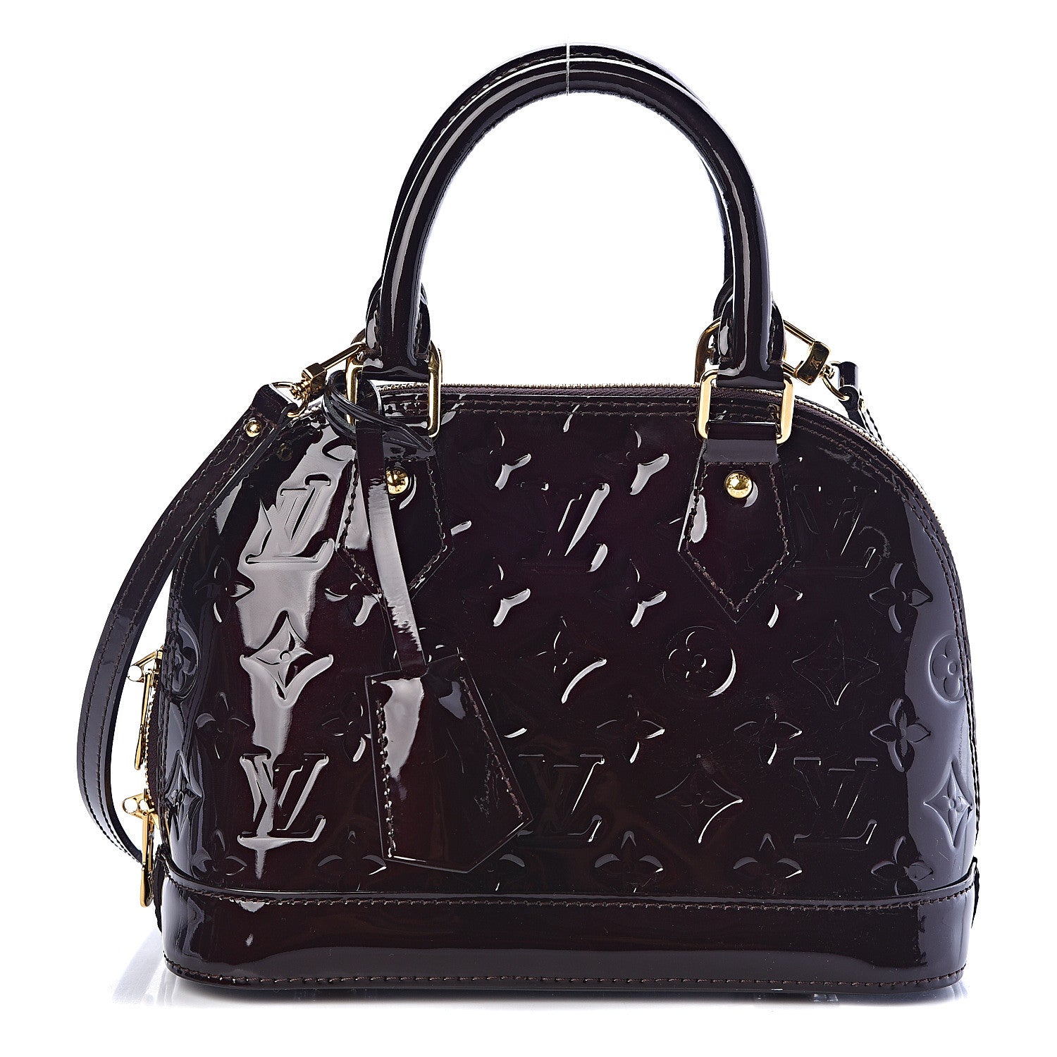 Louis Vuitton Vernis Alma BB Amarante 1 of 16