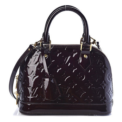 Louis Vuitton Vernis Alma BB Amarante 1 of 16