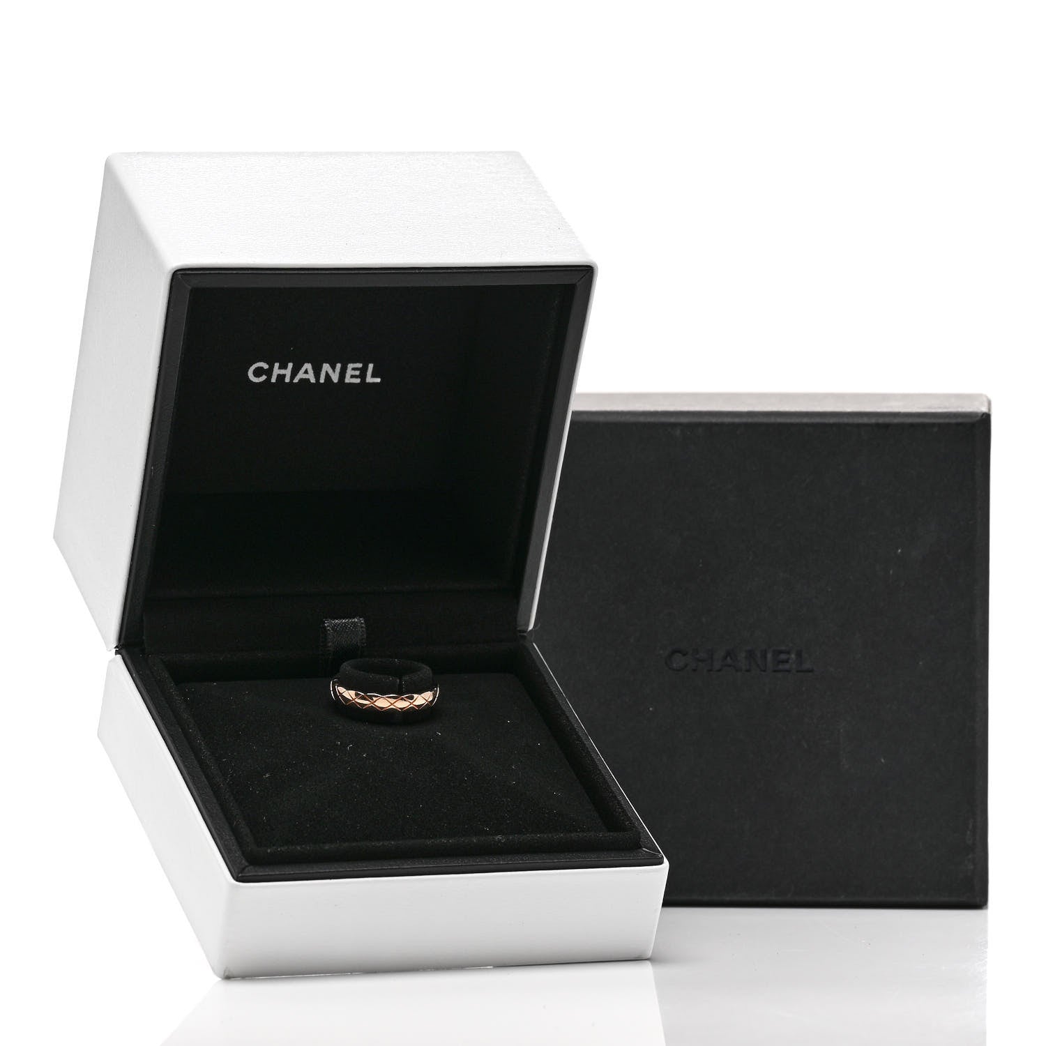 Chanel 18K Beige Gold Mini Coco Crush Ring 50 5.25 5 of 5