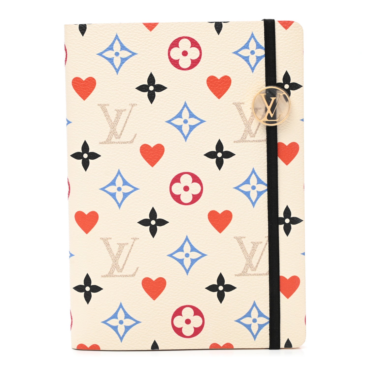 Louis Vuitton Game On Clemence Notebook MM White 1 of 6