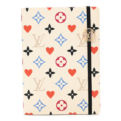 Louis Vuitton Game On Clemence Notebook MM White 1 of 6