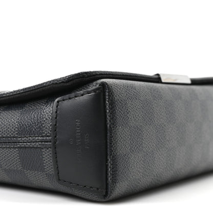 Louis Vuitton Damier Graphite District PM 8 of 9