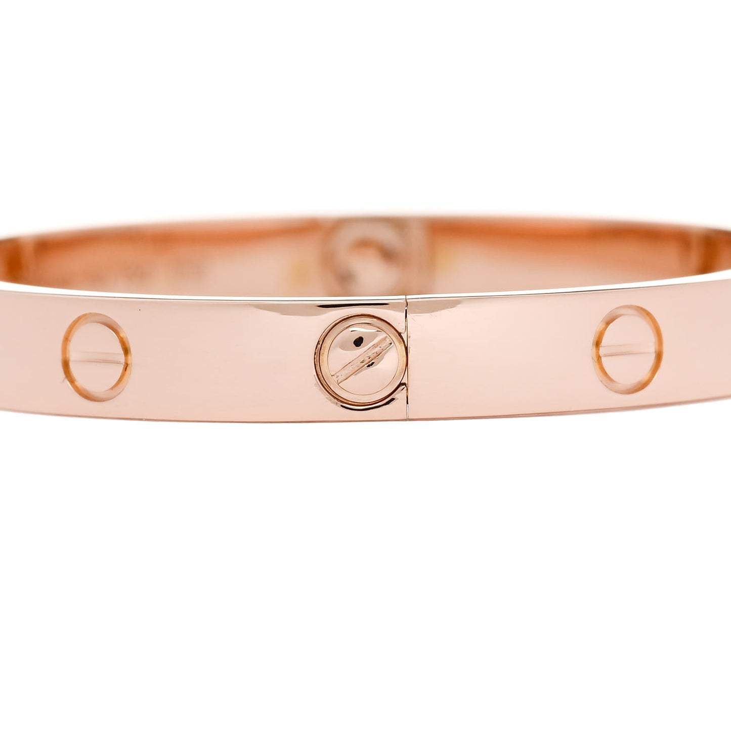 18K Pink Gold LOVE Bracelet 16