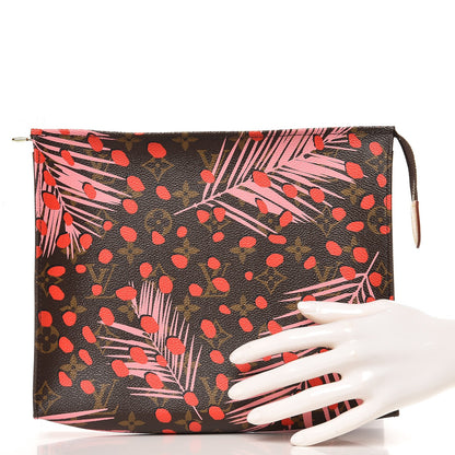Louis Vuitton Monogram Jungle Dots Toiletry Pouch 26 Sugar Pink Poppy 2 of 7