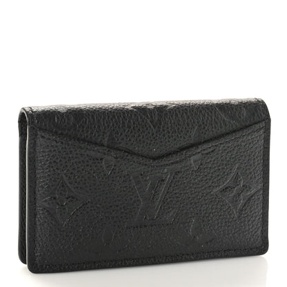 Louis Vuitton Empreinte Business Card Holder Black 3 of 8
