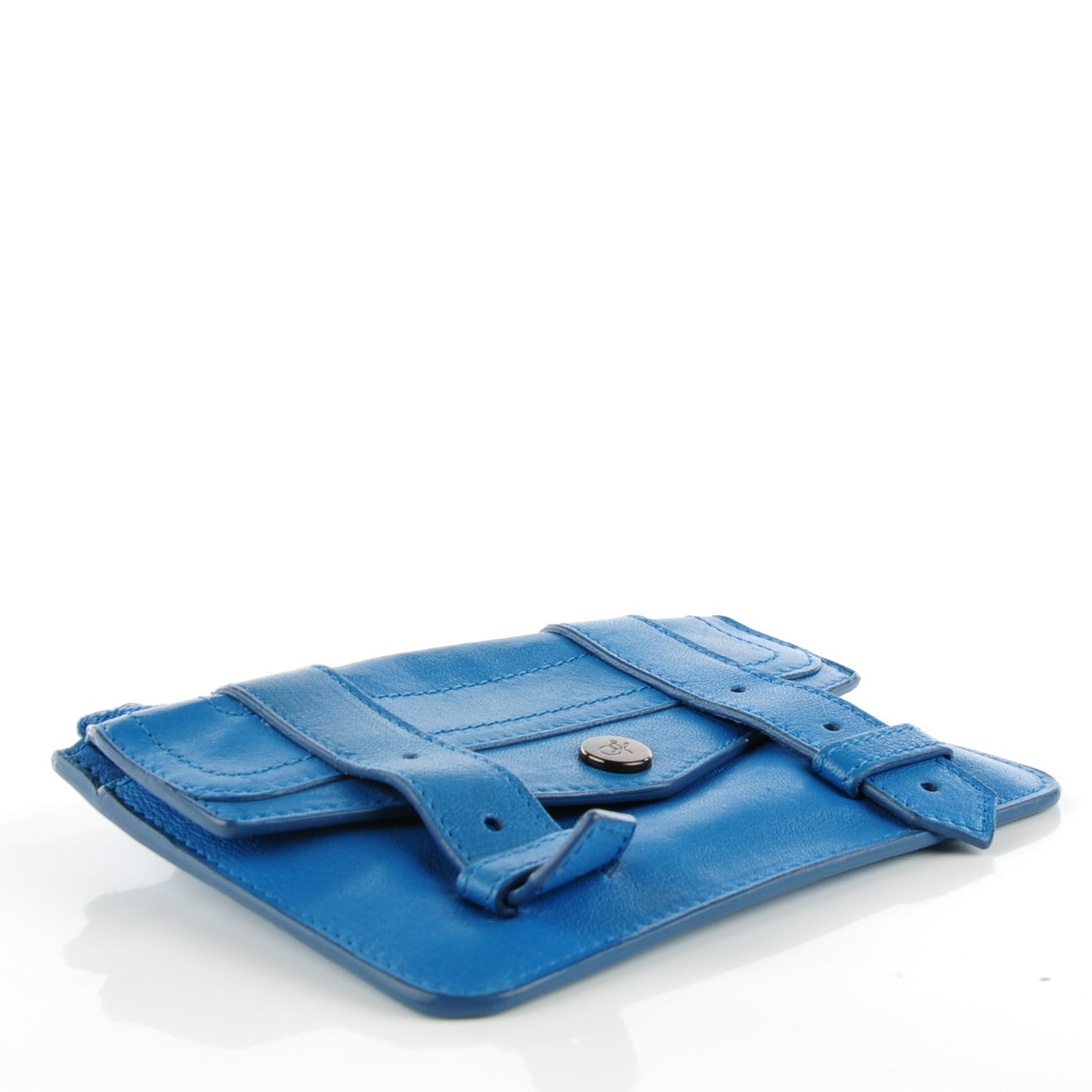 Lambskin Small PS1 Zip Case Sky Blue
