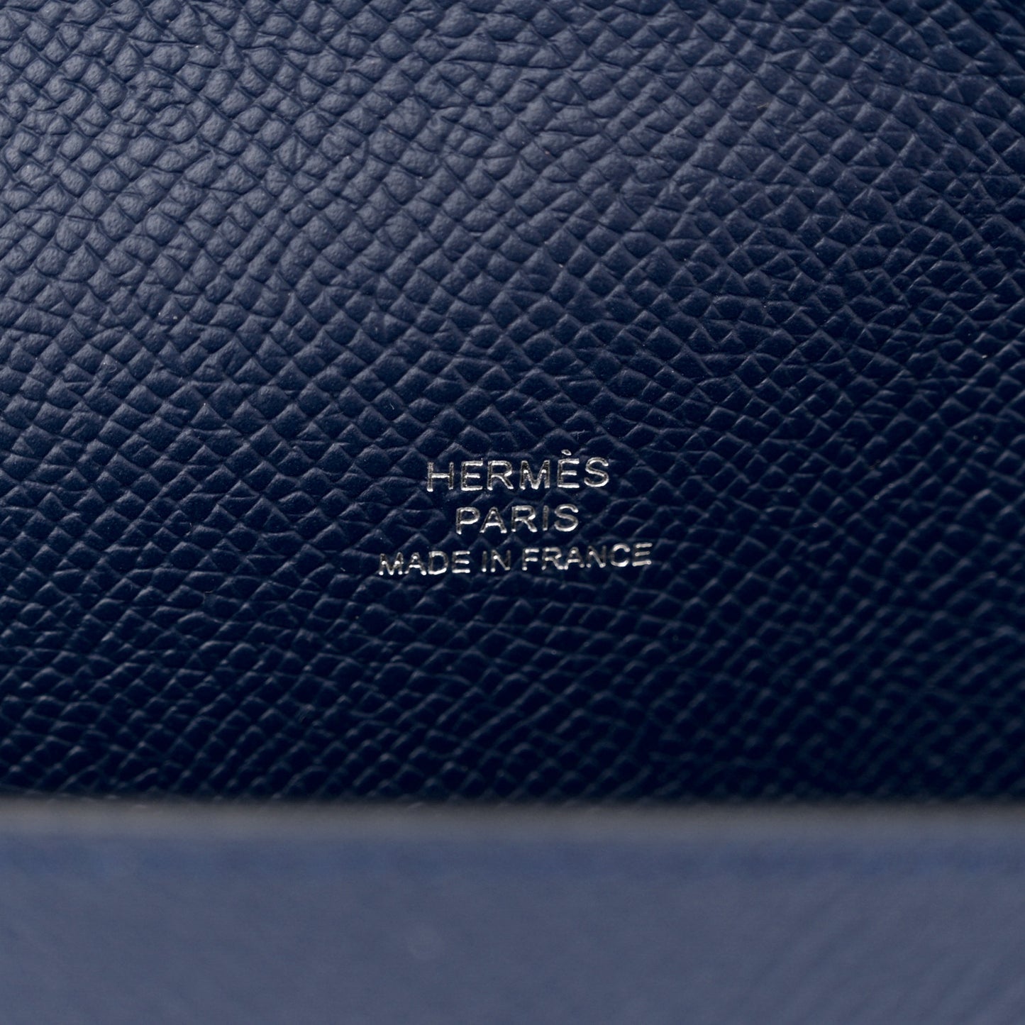 Epsom Hermesnap Wallet Bleu Navy