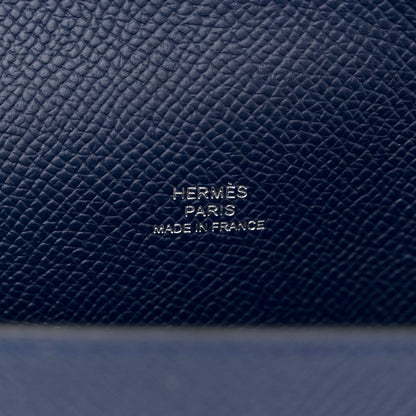 Hermes Epsom Hermesnap Wallet Bleu Navy 6 of 11