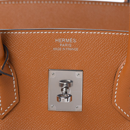 Hermes Epsom Birkin 35 Toffee 8 of 31