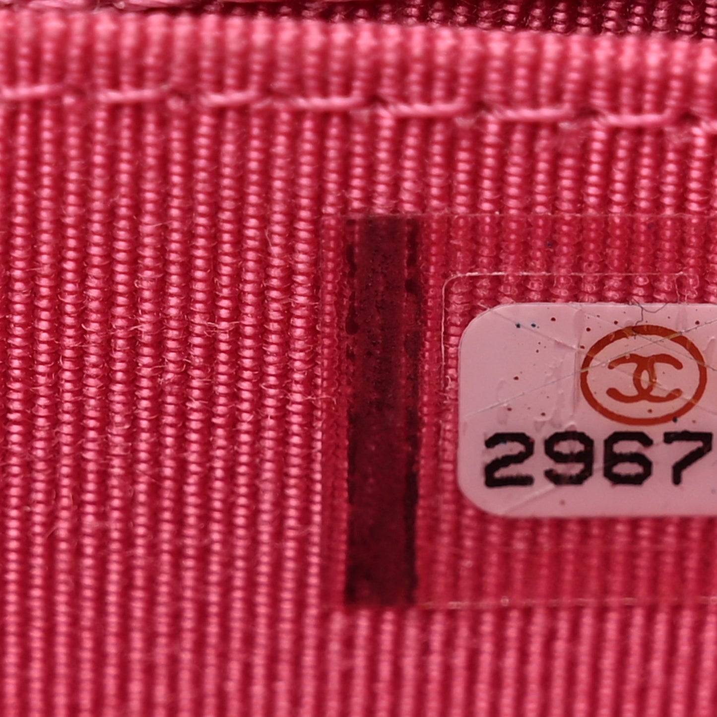 Caviar Quilted Zip Coin Purse Pink