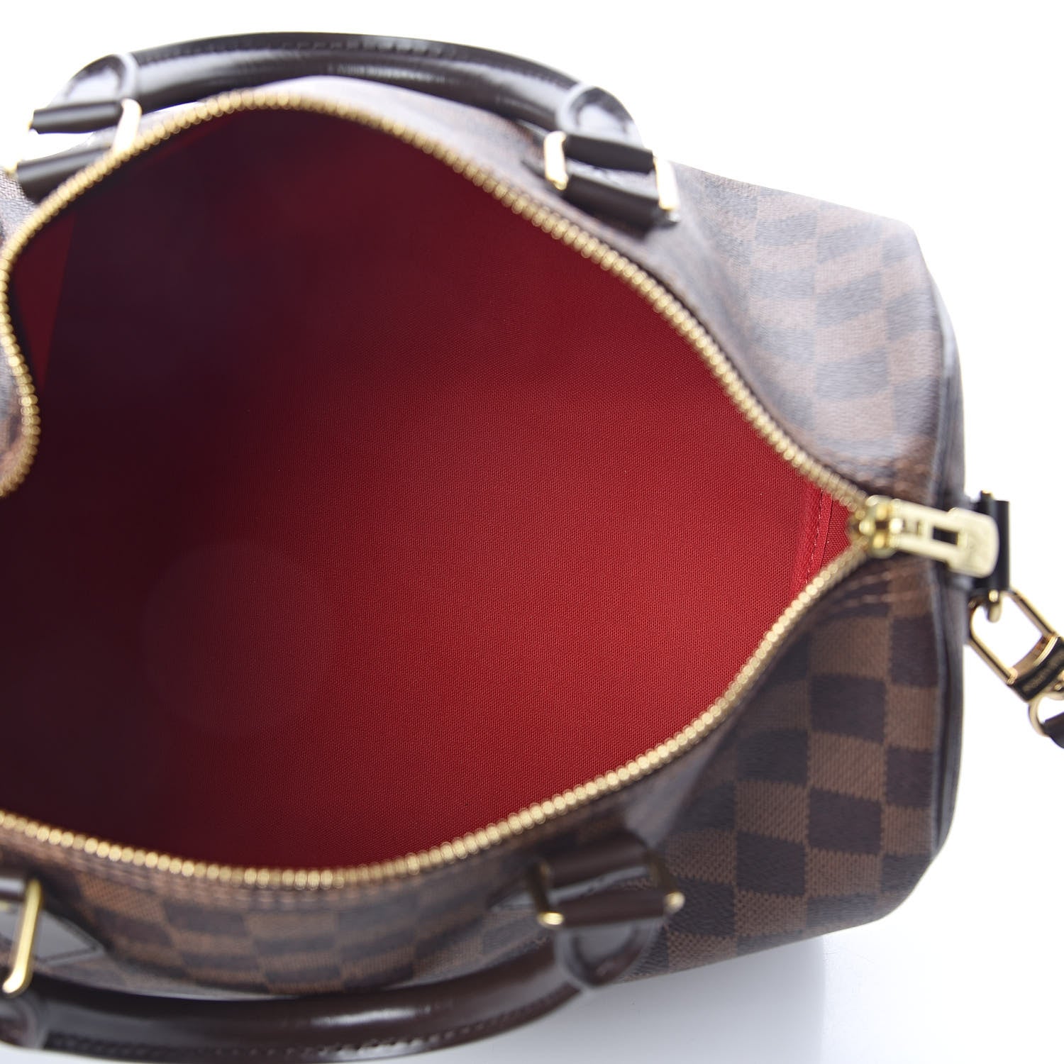 Louis Vuitton Damier Ebene Speedy Bandouliere 30 6 of 9