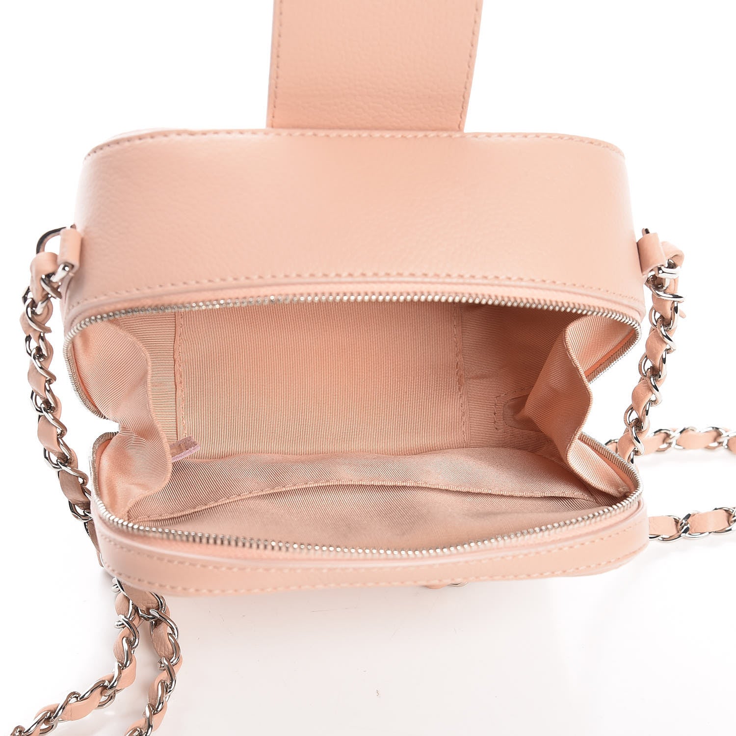 Chanel Caviar Quilted Mini CC Box Camera Bag Pink 5 of 7