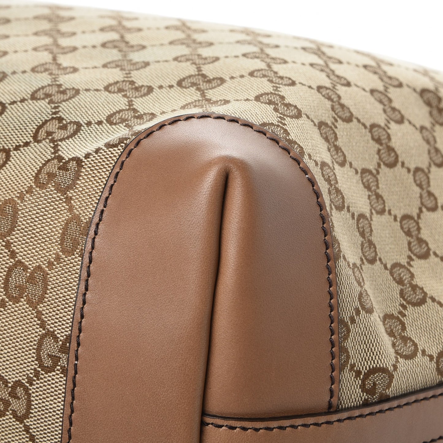 Monogram Large Craft Tote Light Brown