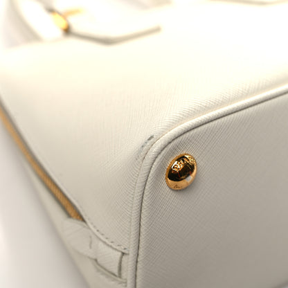 Prada Saffiano Lux Small Promenade Tote Talco 11 of 13