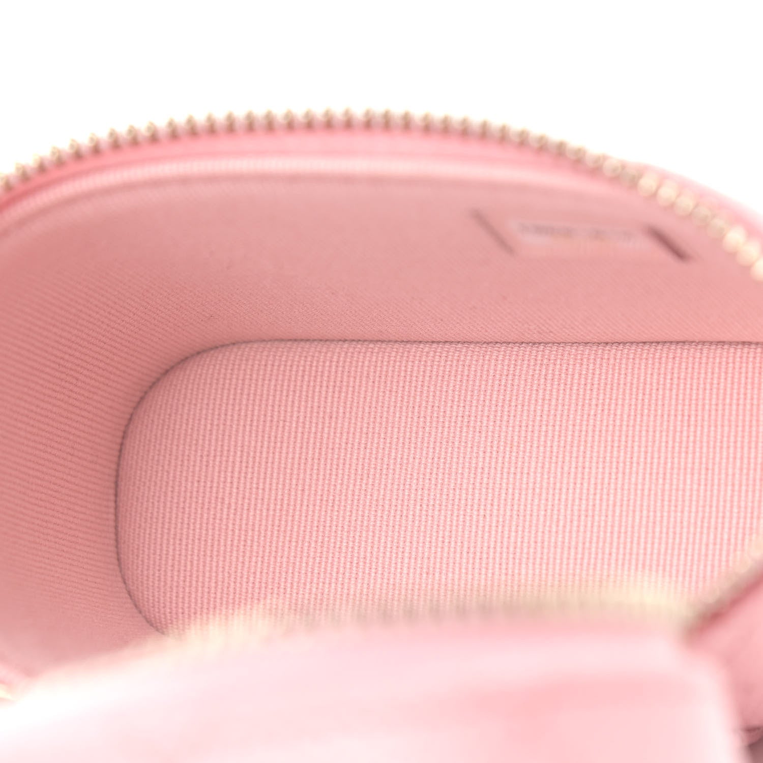 Chanel Caviar Quilted Small Handle With Care Vanity Case With Chain Pink 5 of 9