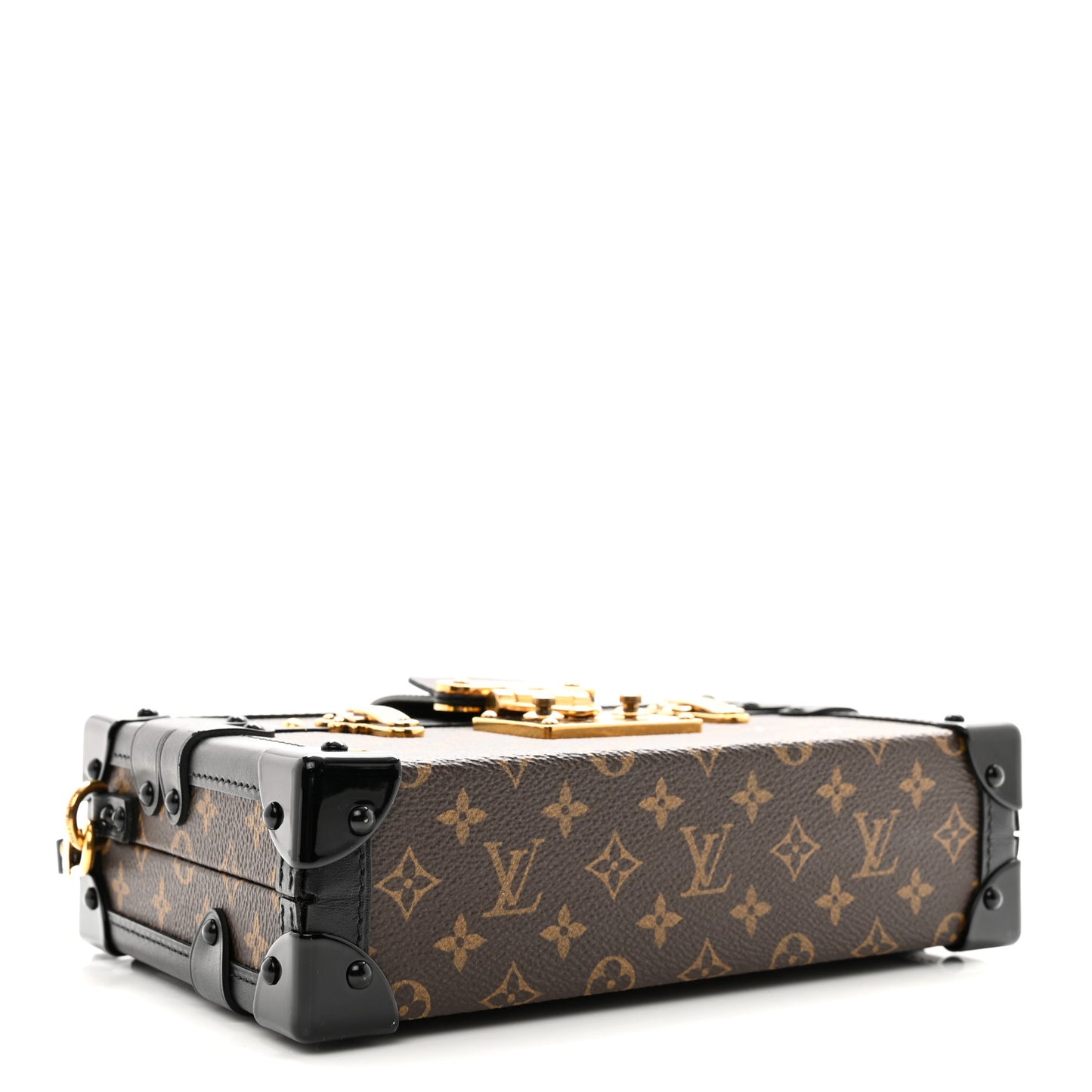 LOUIS VUITTON Monogram Petite Malle Black