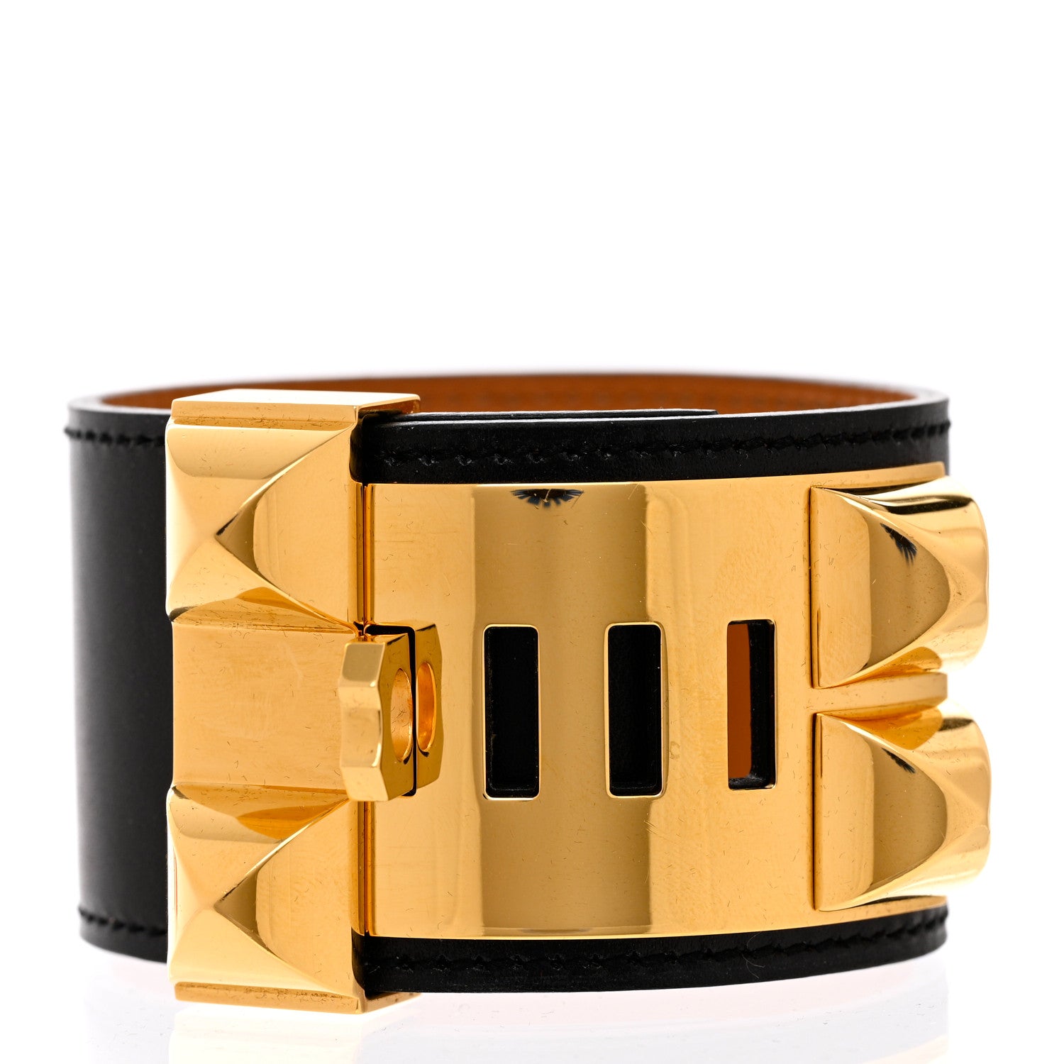 Hermes Box Collier de Chien CDC Bracelet S Black 3 of 8