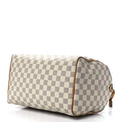 Louis Vuitton Damier Azur Speedy 30 11 of 17