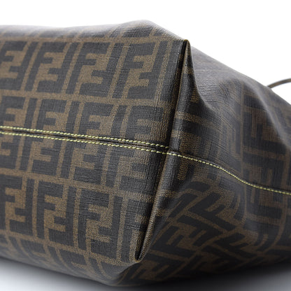 Fendi Zucca Spalmati Medium Roll Tote Tobacco Green 7 of 10