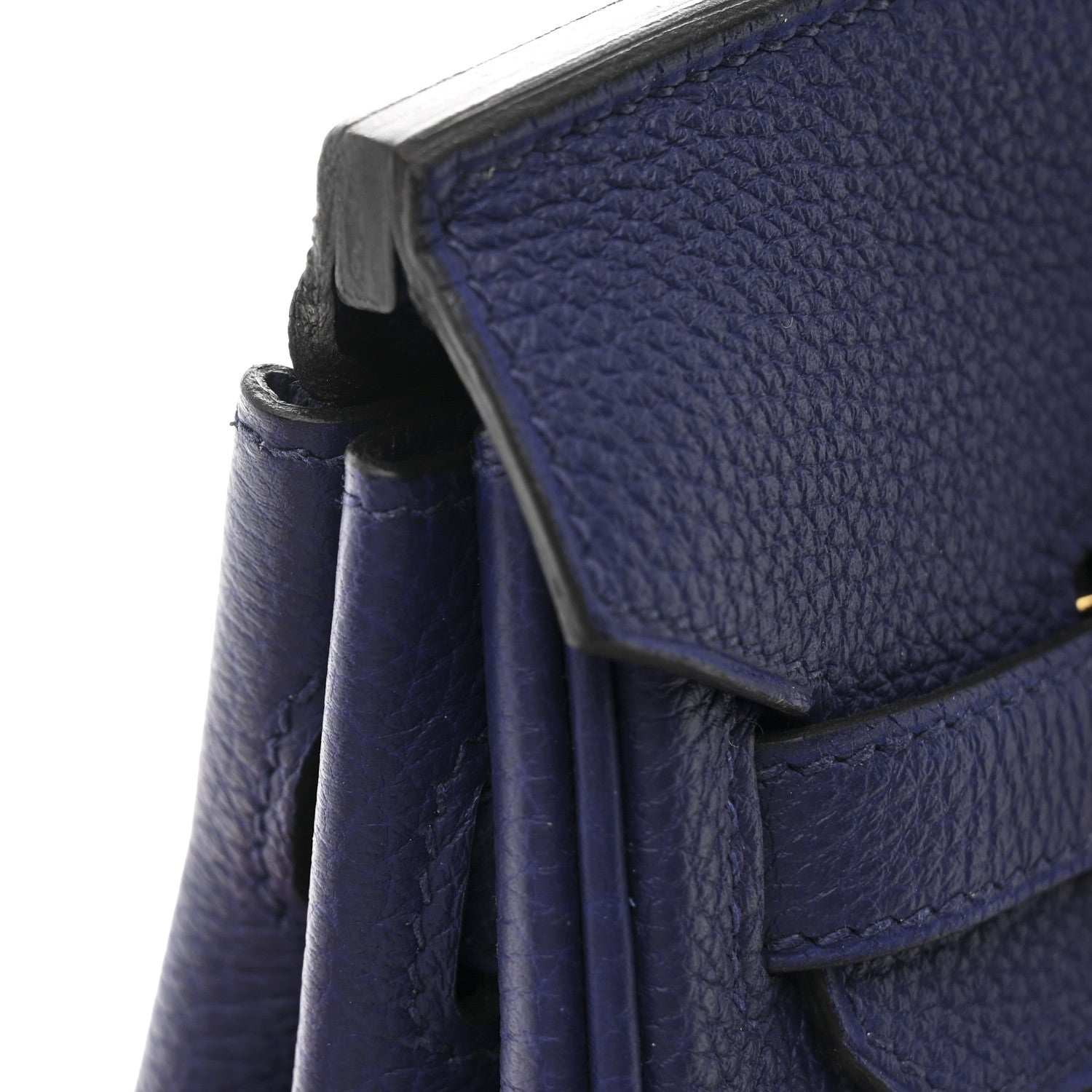 Hermes Togo Birkin 25 Bleu Encre 11 of 12
