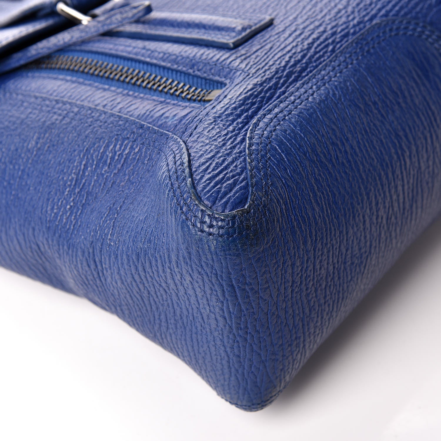 3.1 Phillip Lim 3.1 Textured Calfskin Large Pashli Satchel Cobalt 15 of 26