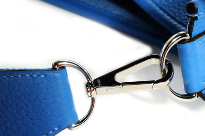 Hermes Taurillon Clemence Evelyne III GM Bleu Paradis 13 of 16
