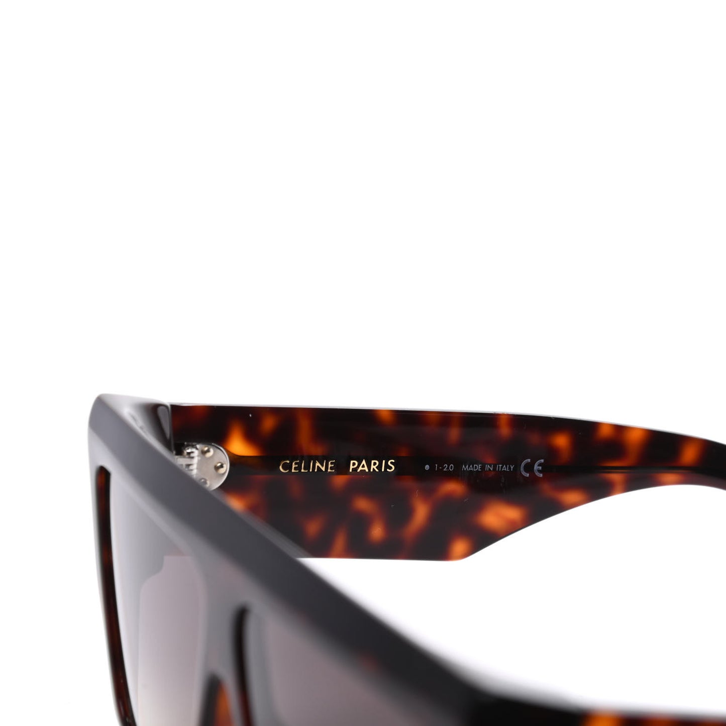 Acetate Rectangular Sunglasses CL400921 Dark Havana