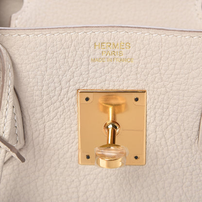 Hermes Togo Birkin 30 Craie 8 of 31