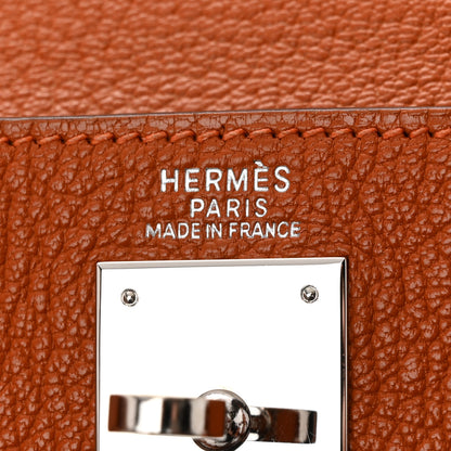 Hermes Chevre de Coromandel Kelly Retourne 32 Orange 6 of 14