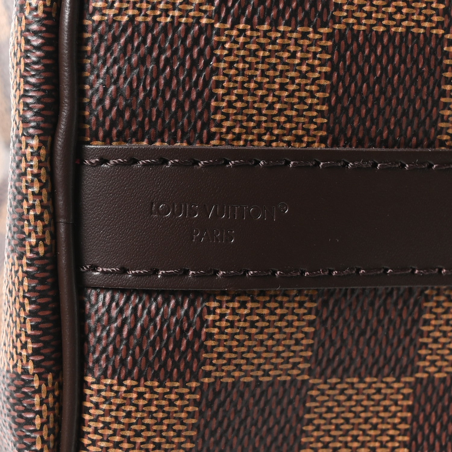 Louis Vuitton Damier Ebene Speedy Bandouliere 25 6 of 10