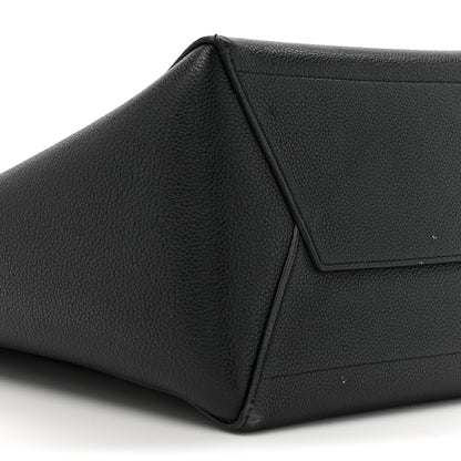 Celine Soft Grained Calfskin Sangle Bucket Bag Black 10 of 14