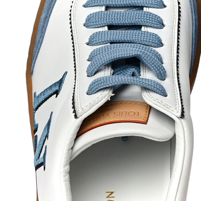 Louis Vuitton Calfskin Frontrow Sneakers 36 Blue 16 of 16