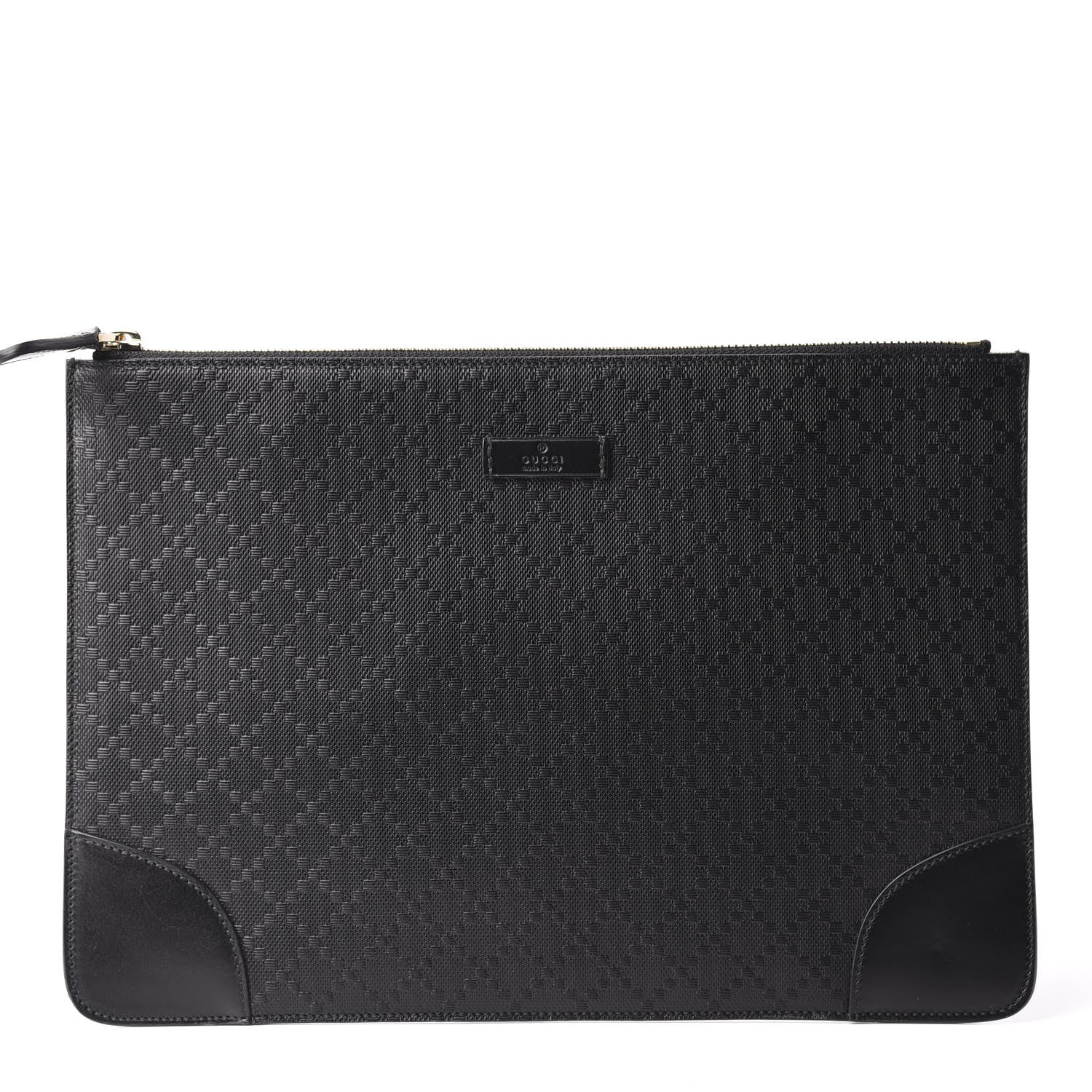 Gucci Diamante Travel Pouch Case Black 1 of 7