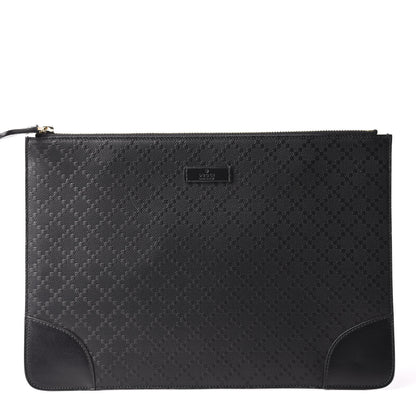Gucci Diamante Travel Pouch Case Black 1 of 7