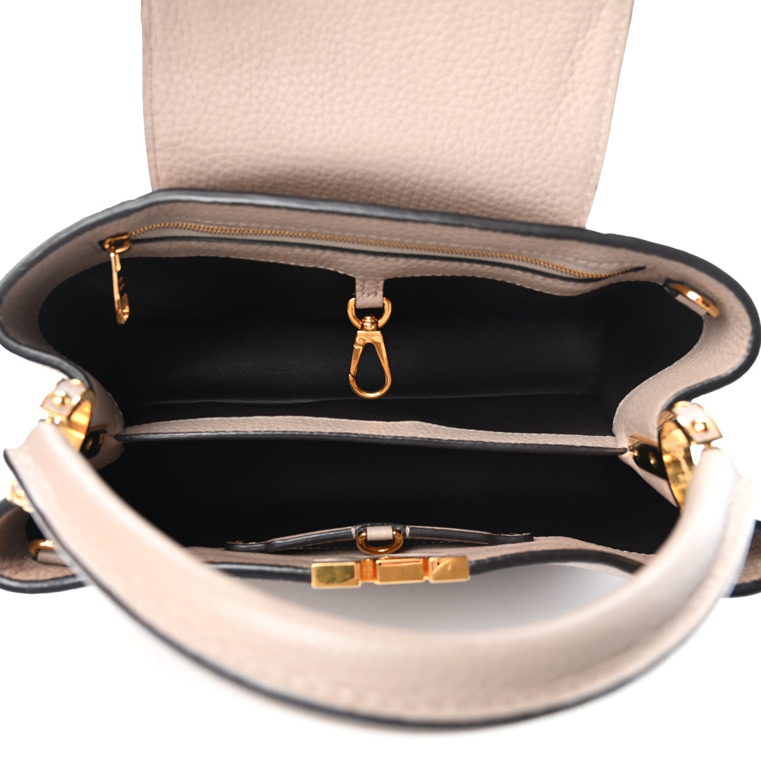 Louis Vuitton Taurillon Capucines PM Galet 4 of 5