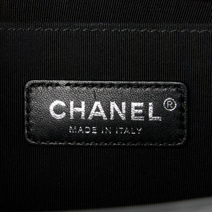 Chanel Calfskin Quilted Medium Boy Flap Black 6 of 10