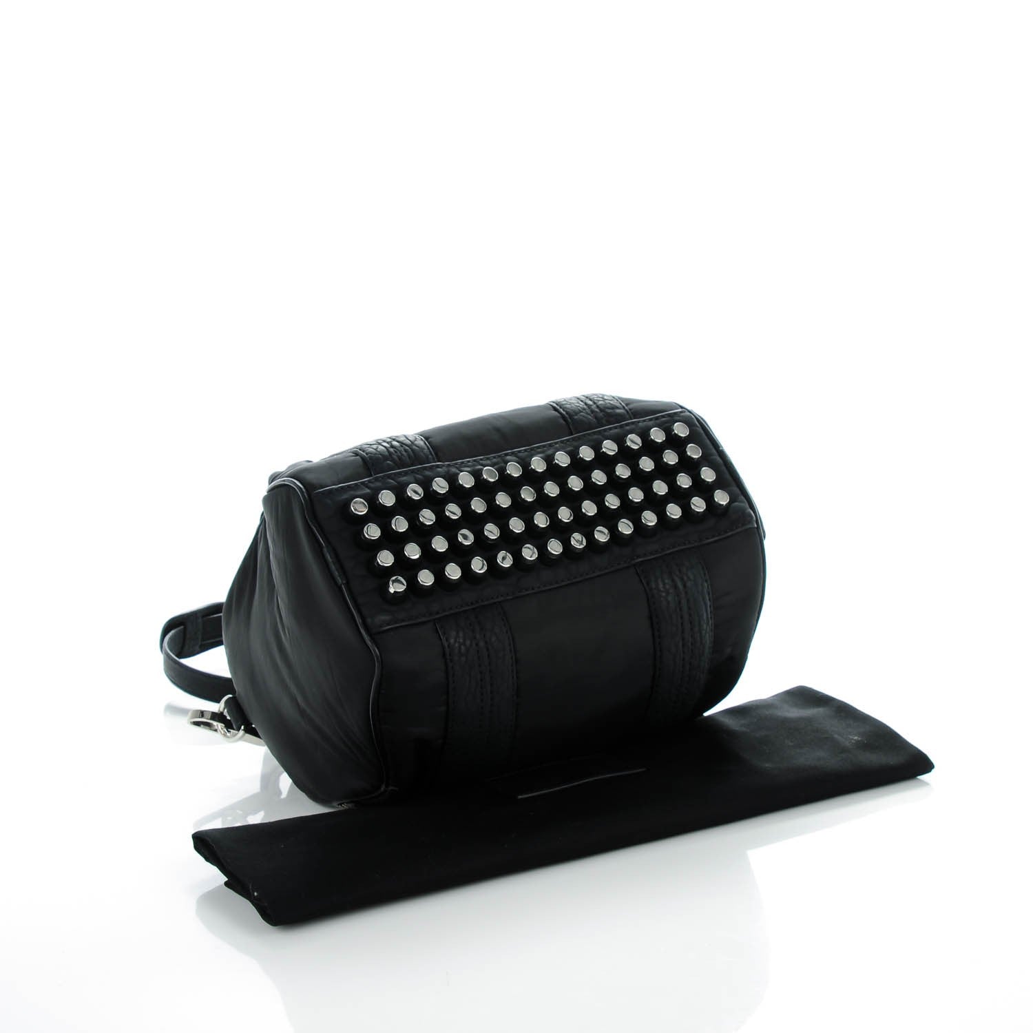 Alexander Wang Nylon Rockie Black Rhodium Hardware 4 of 9