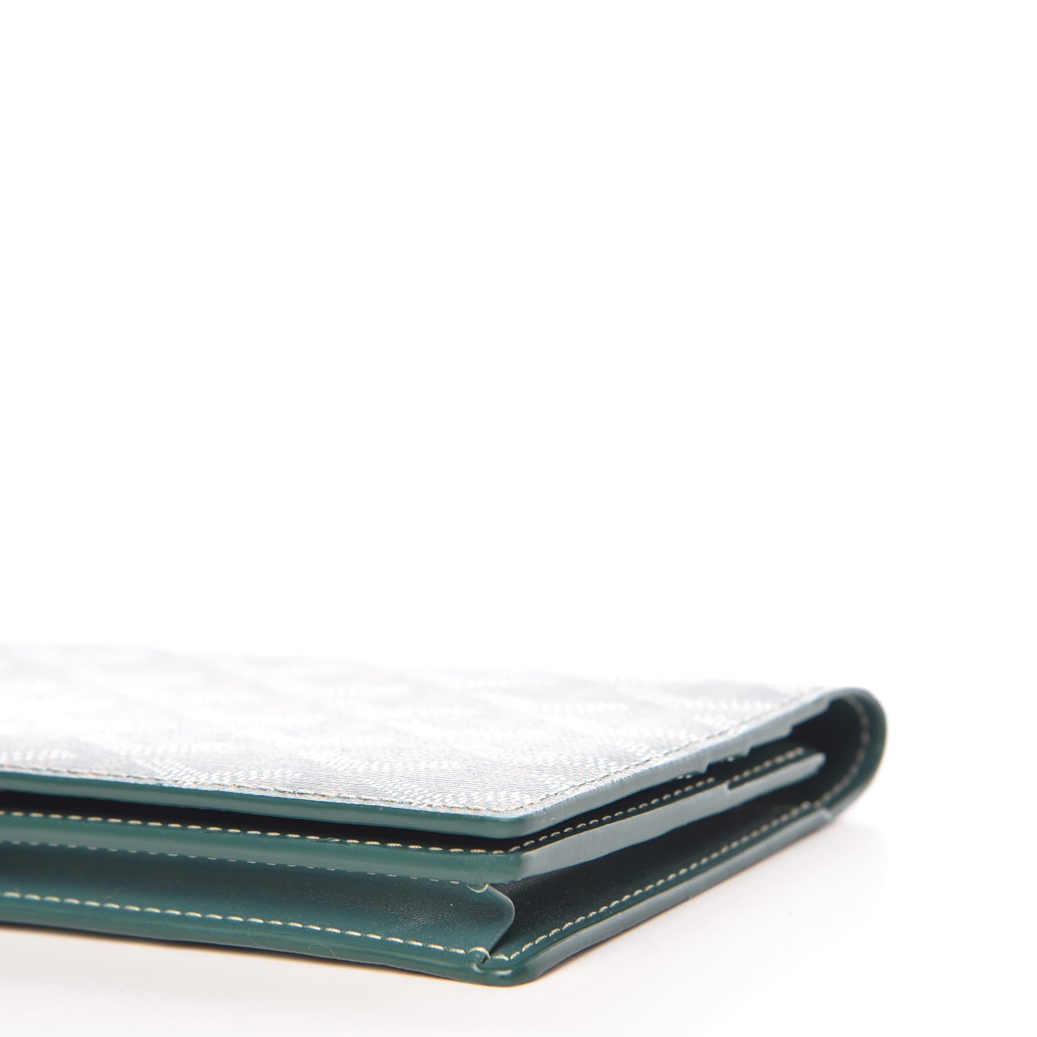 Goyard Goyardine Richelieu Wallet Green 9 of 10