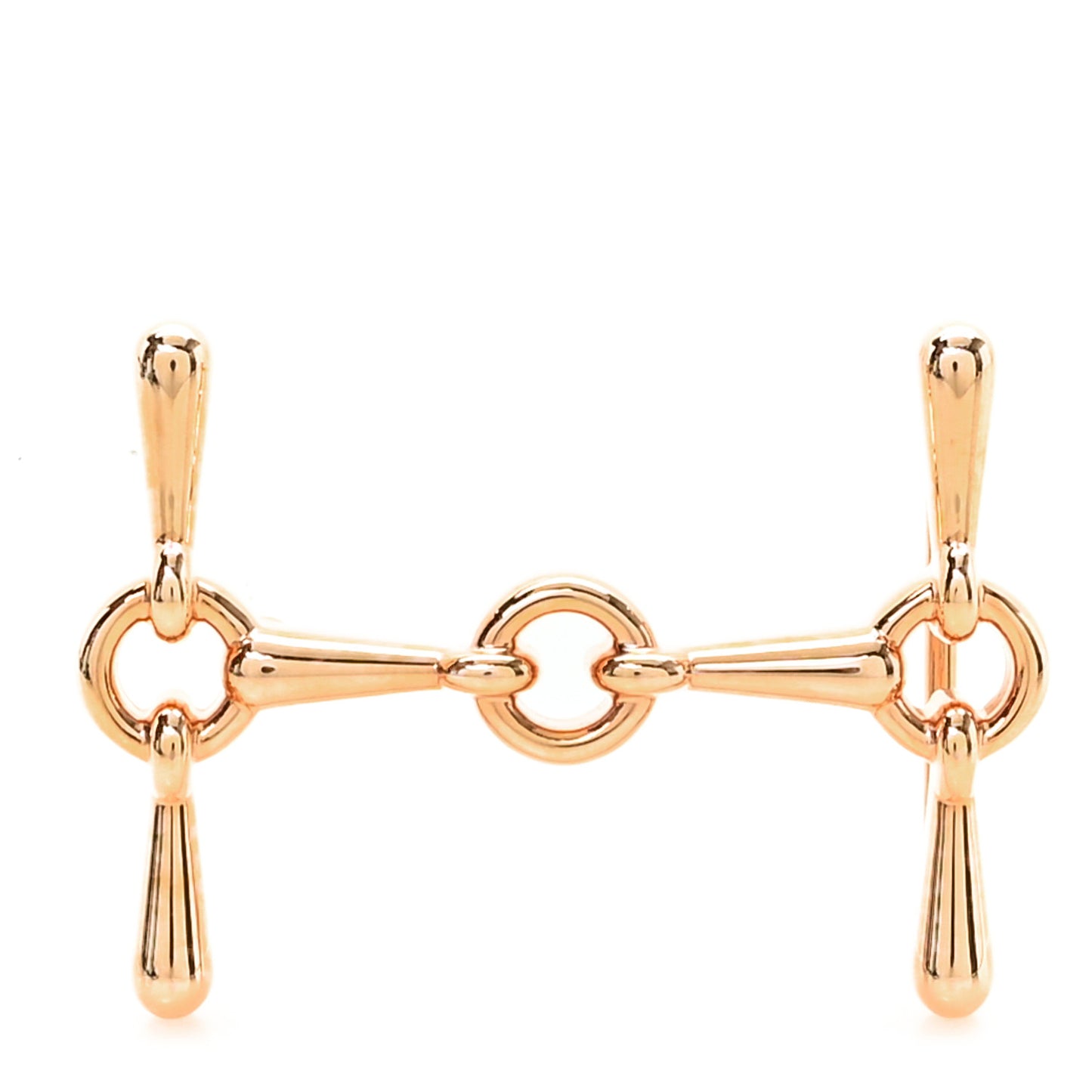 24mm H Equestre Belt Buckle Rose Gold
